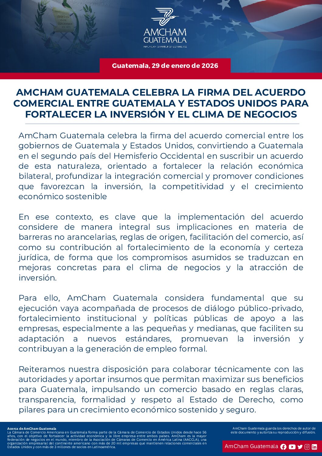 AMCHAM GUATEMALA CELEBRA...