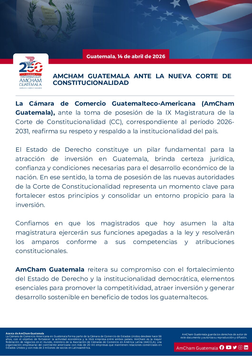 AMCHAM GUATEMALA ANTE...